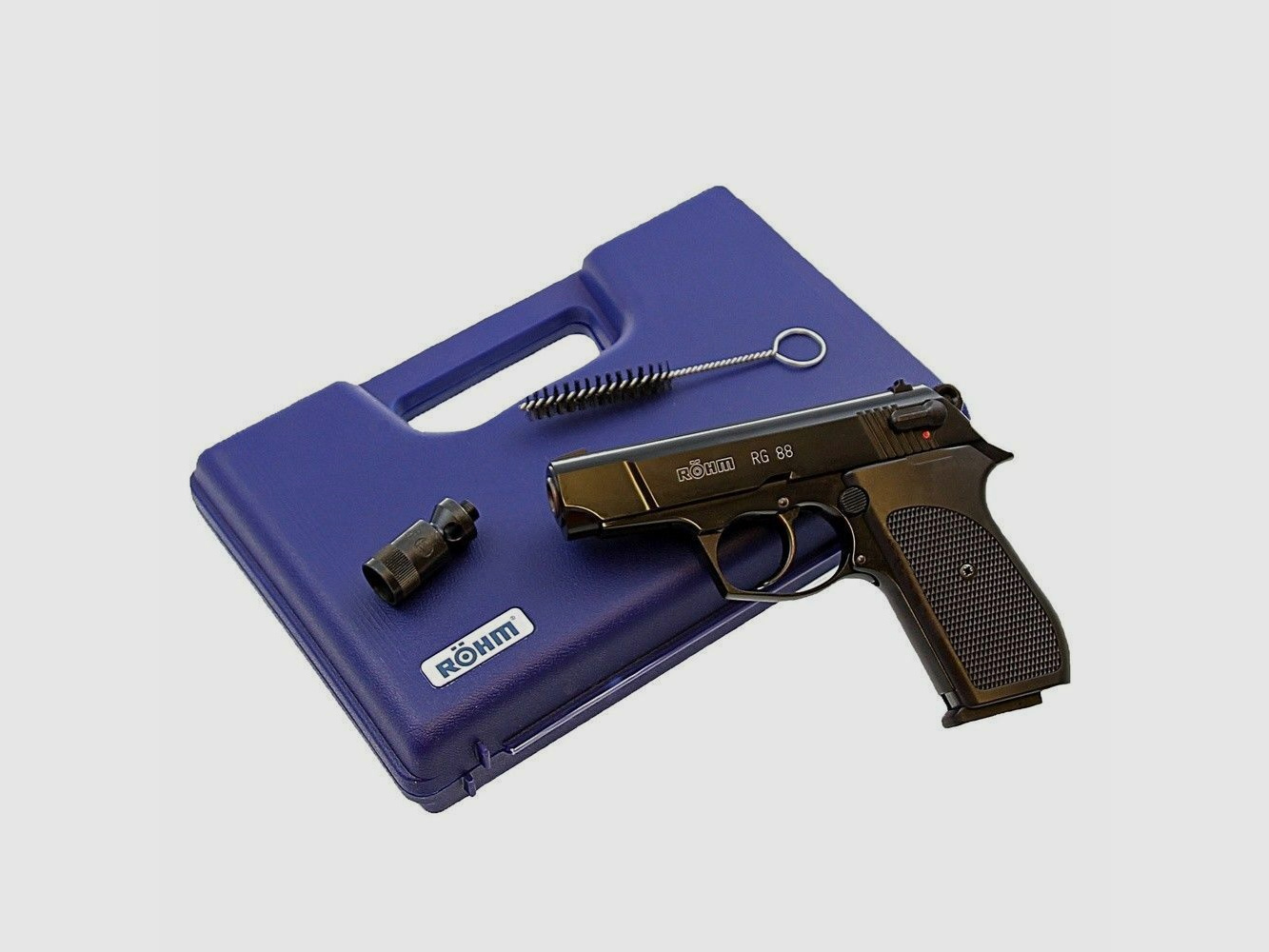 Röhm RG 88 pistolet alarmowy 9mm P.A.K. oksydowany +
