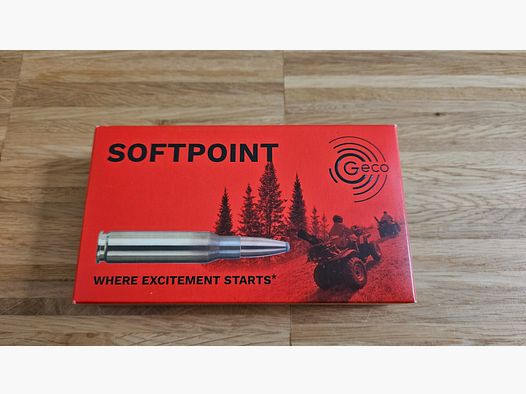 Büchsenmunitie GECO Softpoint in .243 Win met 6,8 g 105 gr