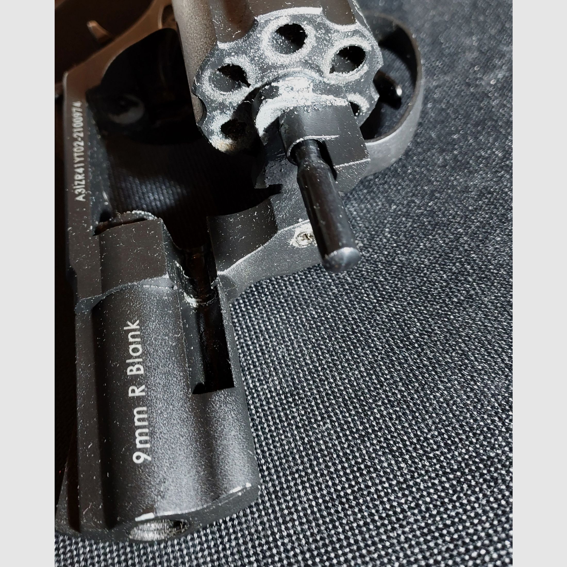 Zoraki R1 2.5 inch blank-firing revolver caliber 9mm R.K. black (PTB 1022)
