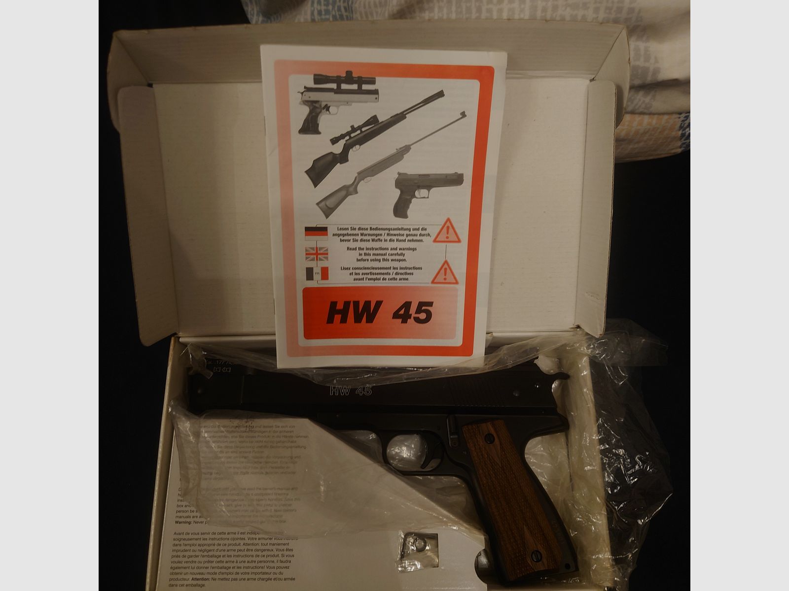 Weihrauch Hw45 Neuwertig + Diabolos