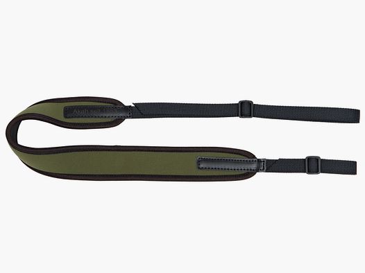 from Akah, padded with neoprene, green, caliber || rifle slings