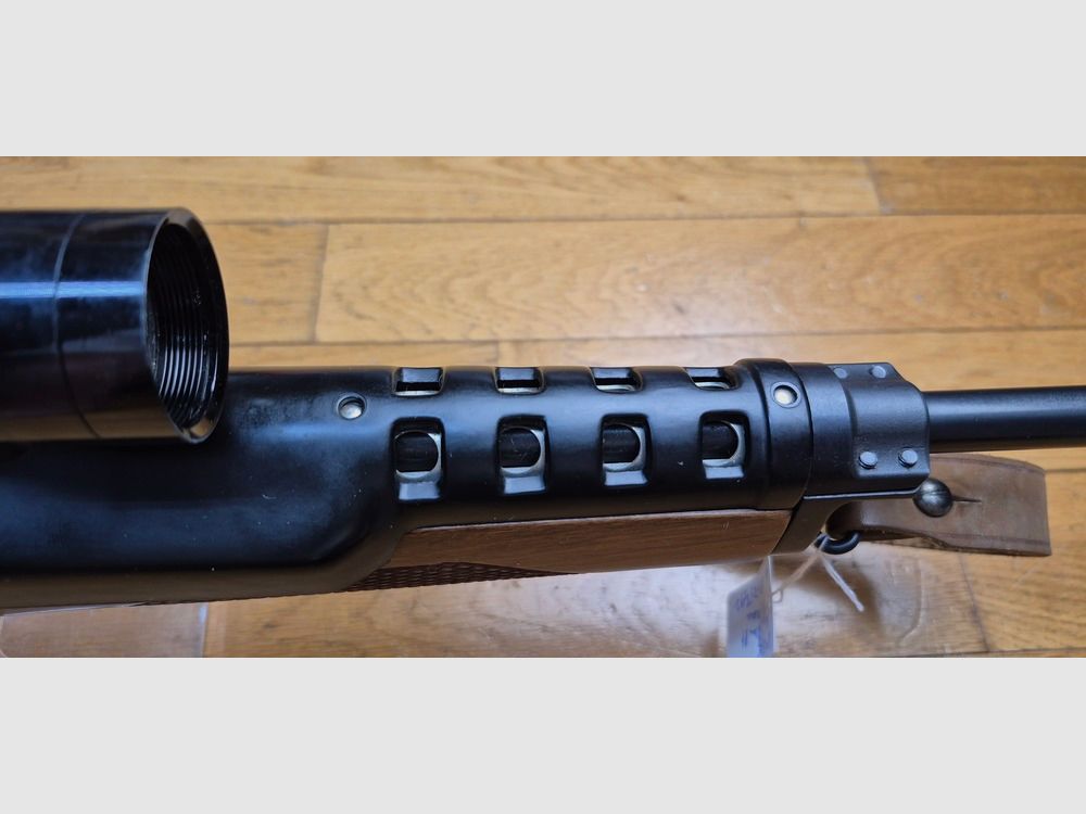 Sehr schöne kleine Büchse RUGER MINI 14 Ranch Rifle – Kal. 222 Rem. – Zielfernrohr Laurell 3-9×32 – Sehr schöner Brünierung zu 99 % – Sehr schönes Holz – Mechanik einwandfrei – Sehr schöner Lauf – Super Gelegenheit 100% purer Spaß – Geliefert mit Gewehrriemen und drei Magazinen! – TBE++, Bild 21 von 34