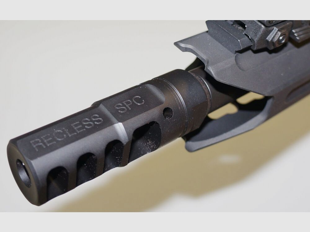 Schwaben Arms GmbH/GWMH Selbstladebüchse GWMH SPC-SPORTER A4 10" (SWISS PISTOL CARBINE) BLACK Kal.9x19 AR15 Glock Magazin