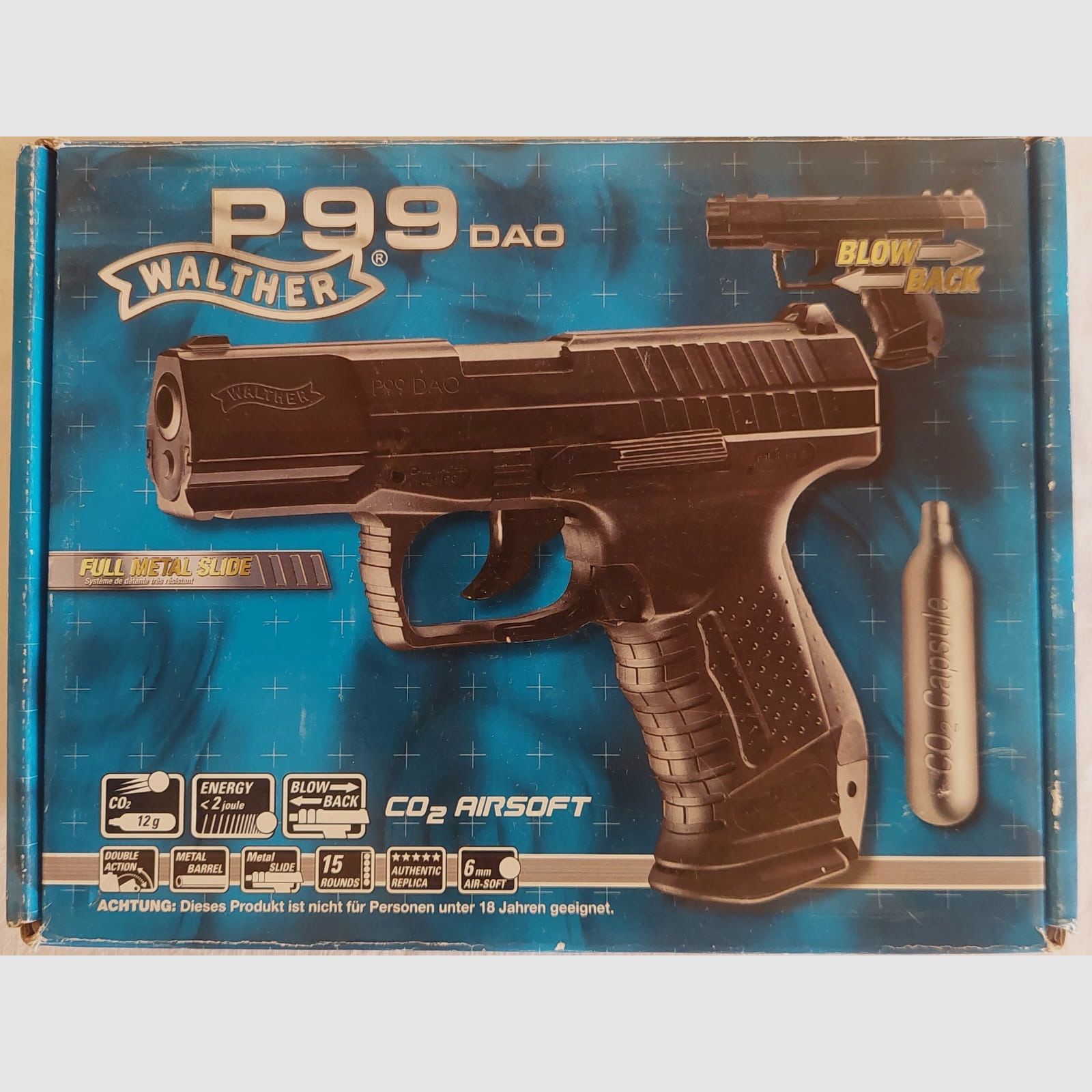 Walther P99 DAO Co2 6mm Softair