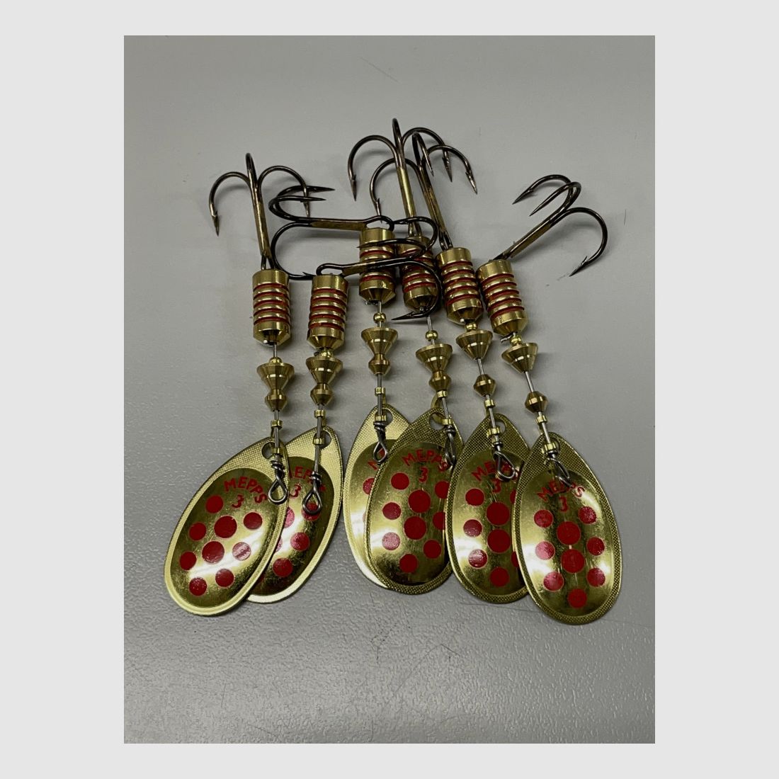 CUCHARILLAS AGLIA Nº3 GOLD P. RED, Bild 2 von 2
