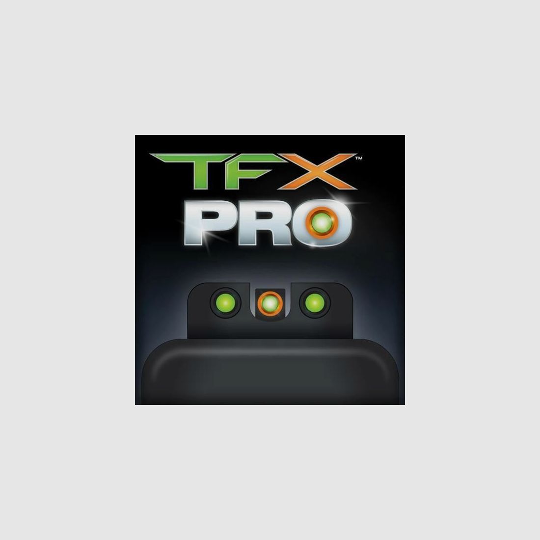 Mirino posteriore + mirino anteriore TRUGLO TFX PRO HK VP 9 e 40, P30, P30sk, P30l, 45 tattico, incluso il compatto, immagine 2 di 4