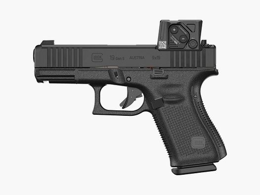 Glock Pistool 19 Gen5 MOS/FS A-CUT Combo 9 mm Luger