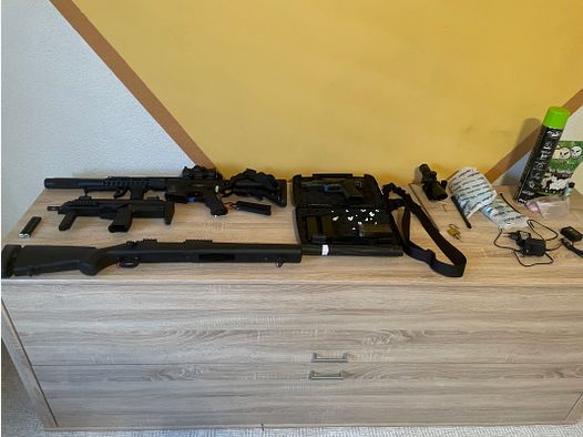 Vendita di collezione di airsoft