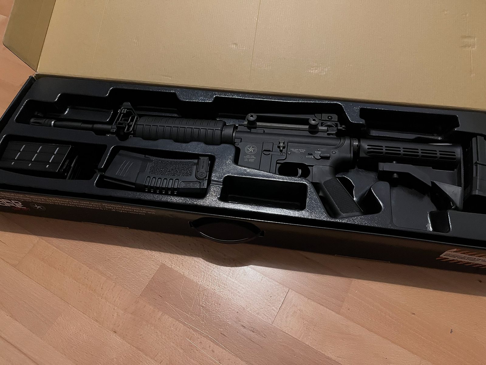 Evolution Airsoft Lone Star Border Patrol AEG full metal smontato e con difetto (leggere descrizione!)