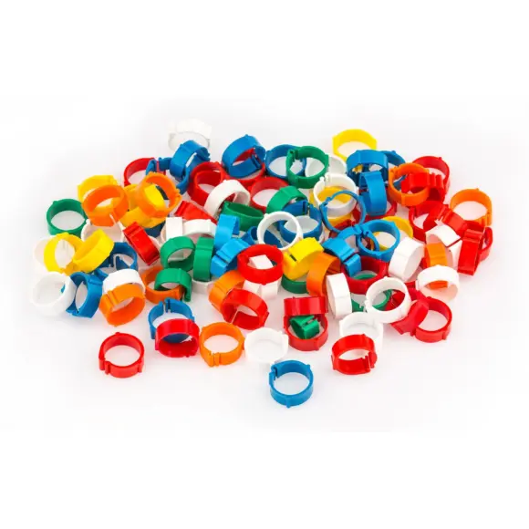 Markierungsringe für Gans und Geflügel Durchmesser 16 MM