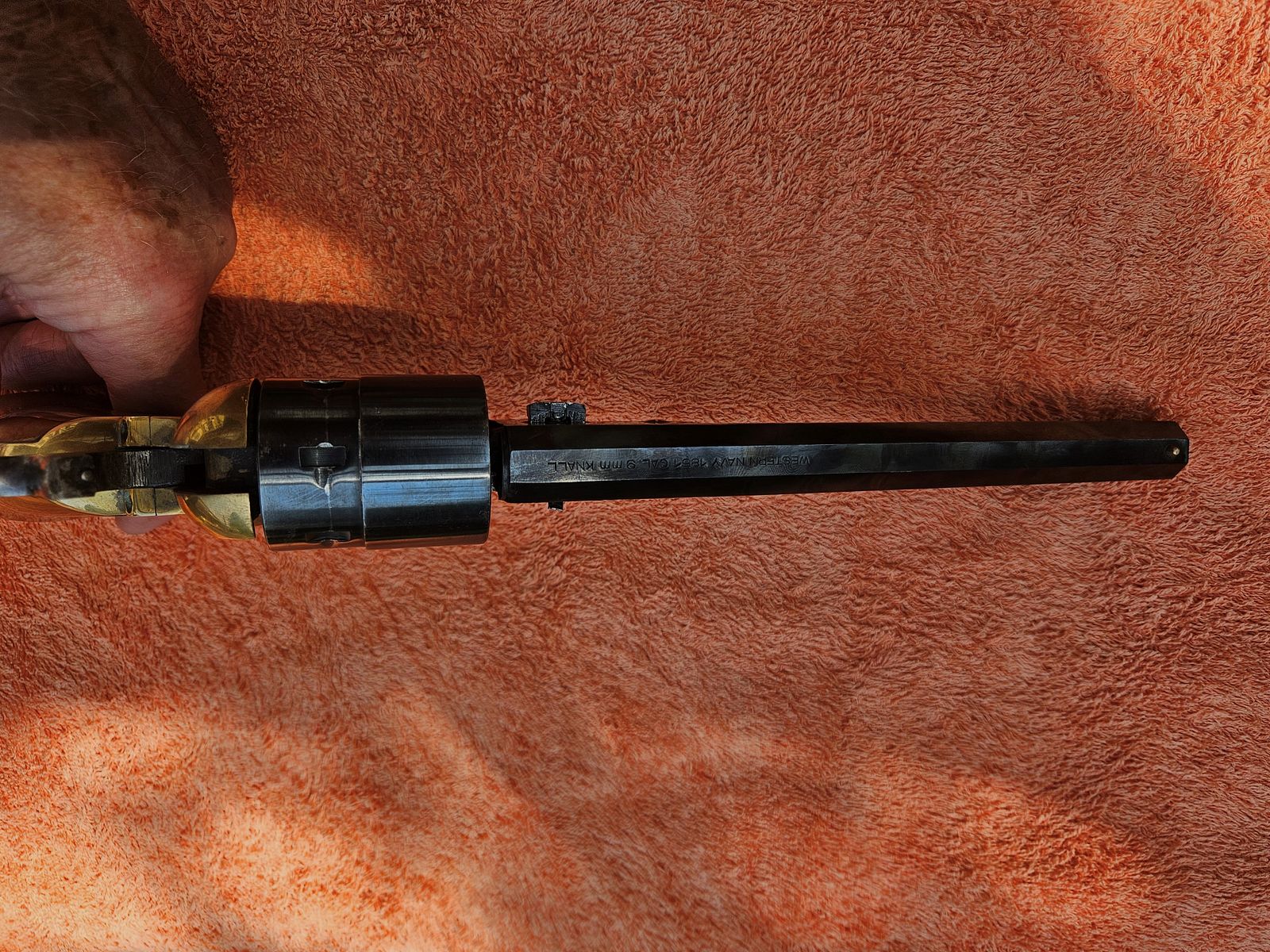 Neumann-Umbau auf 9 mm Schreckschuss Colt 1851 Navy
