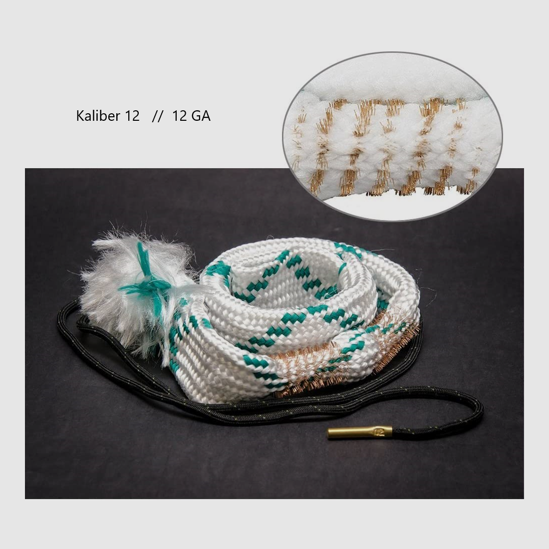 Weapon cleaning Boresnake barrel cleaner cleaning cord cleaning rope of various calibers, image 8 of 8