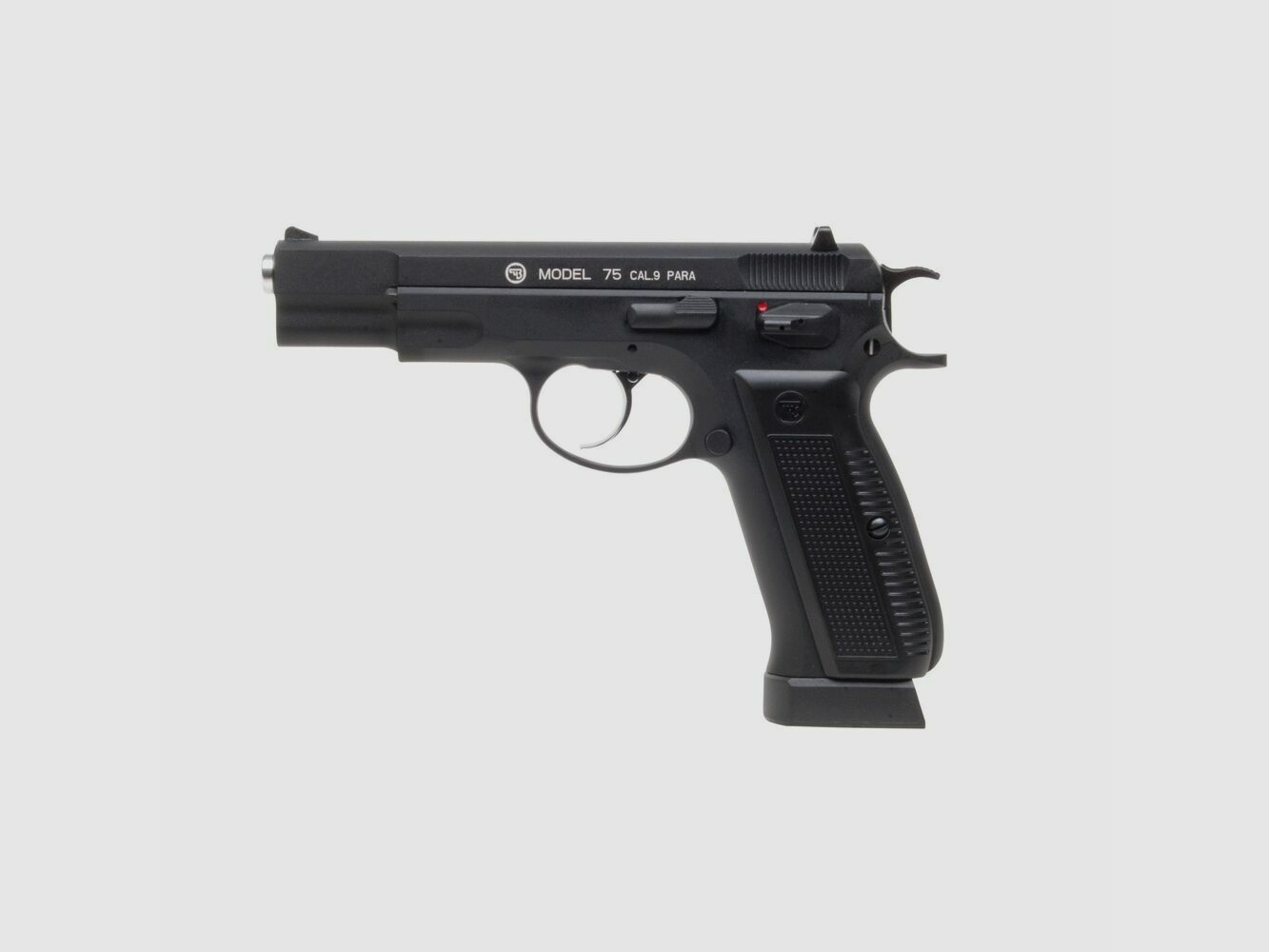 CZ 75 Schwarz 4,5mm BB Druckluft Co2 BlowBack