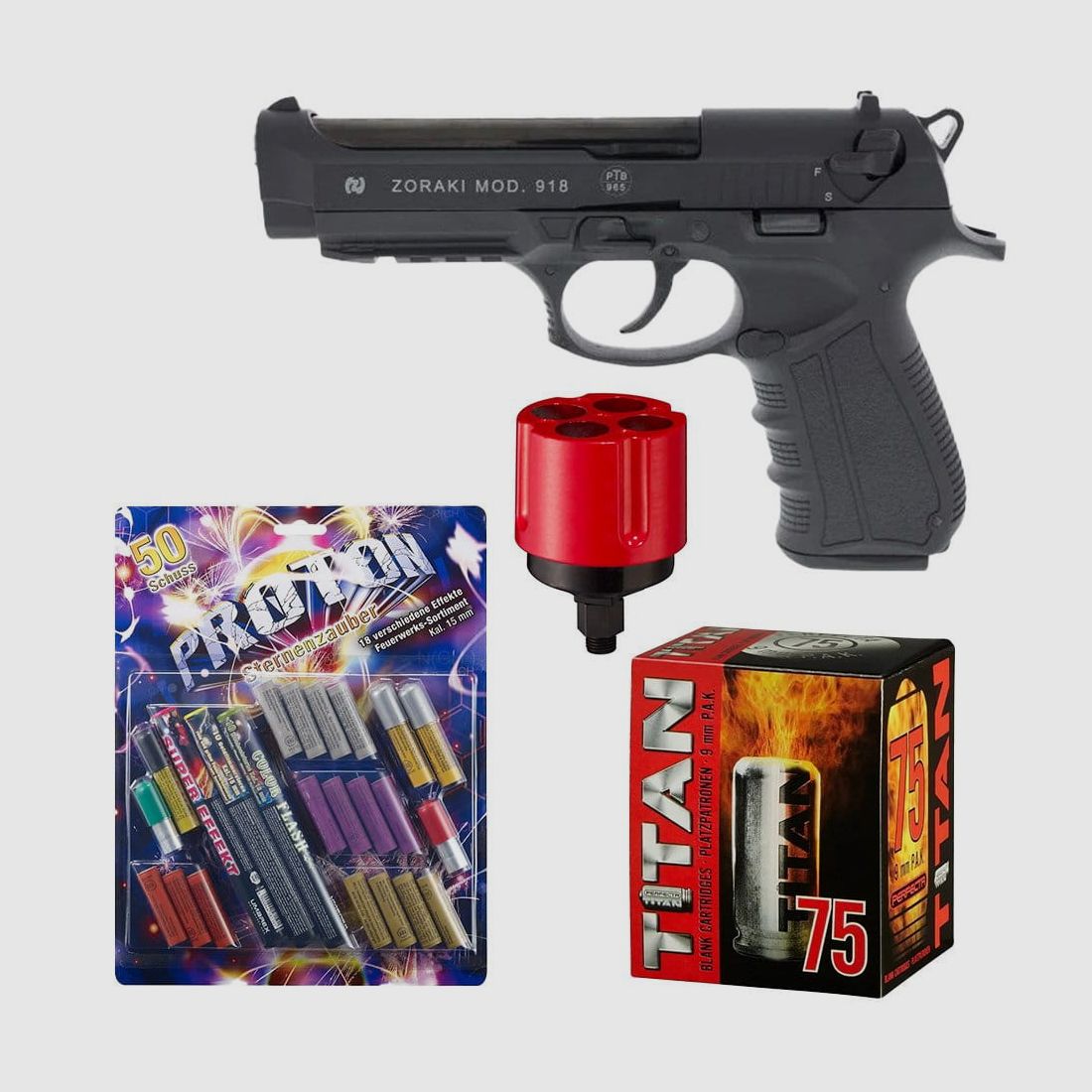 Set de Nochevieja Zoraki 918 Fuegos artificiales