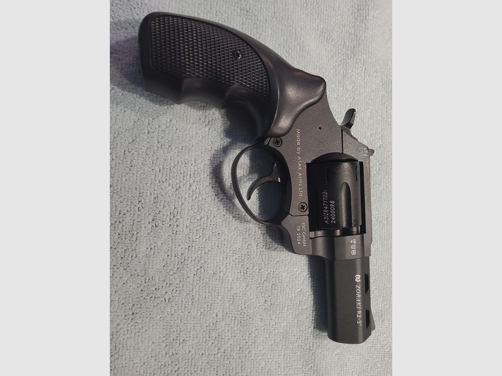 Zoraki R2 3'' Schreckschussrevolver 9 mm R.K. absolut neuwertig incl. Munition 