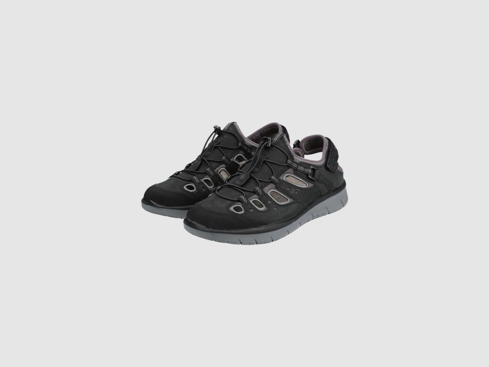 ALLROUNDER door MEPHISTO Maroon Zwart