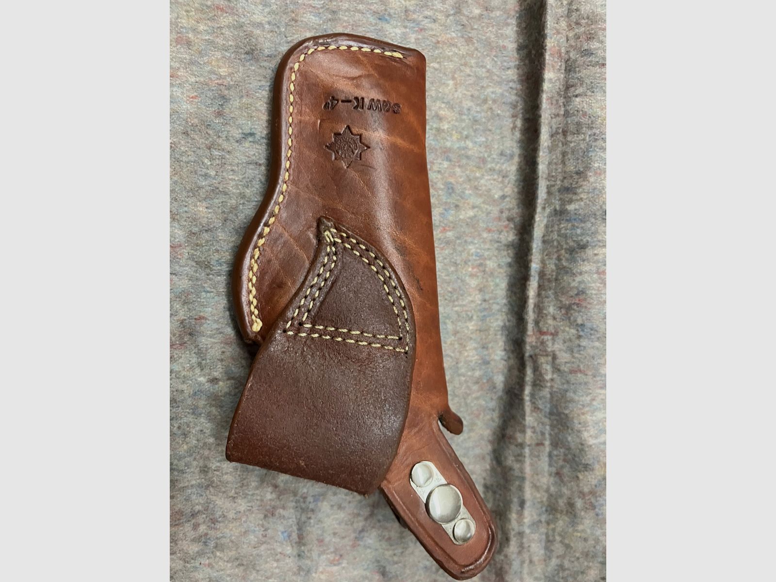 Leder Waffenholster Smith & Wesson  S&W     K - 4 Zoll