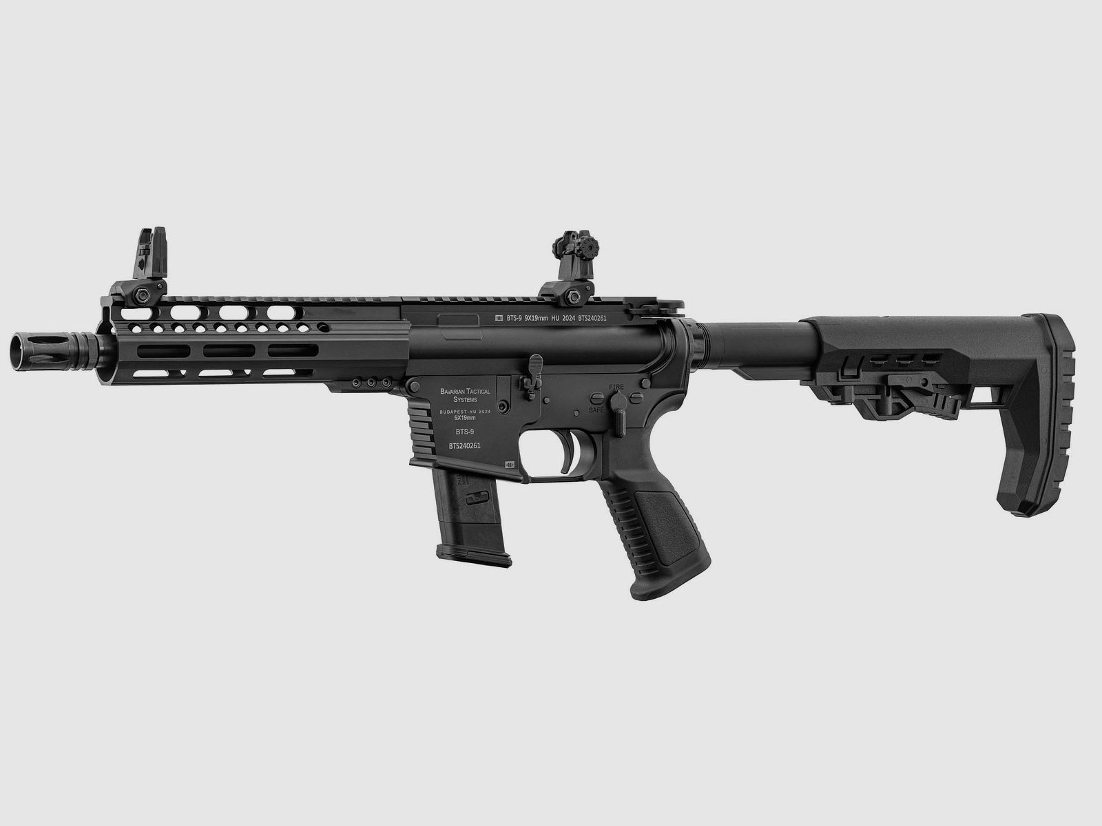 BAVARIAN AR9 TACTICAL BTS9 8.3 » CALIBRO 9X19, immagine 7 di 8