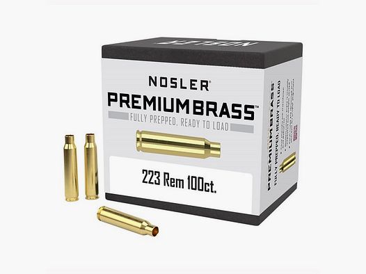 NOSLER 223 REMINGTON BRASS 100/BOX