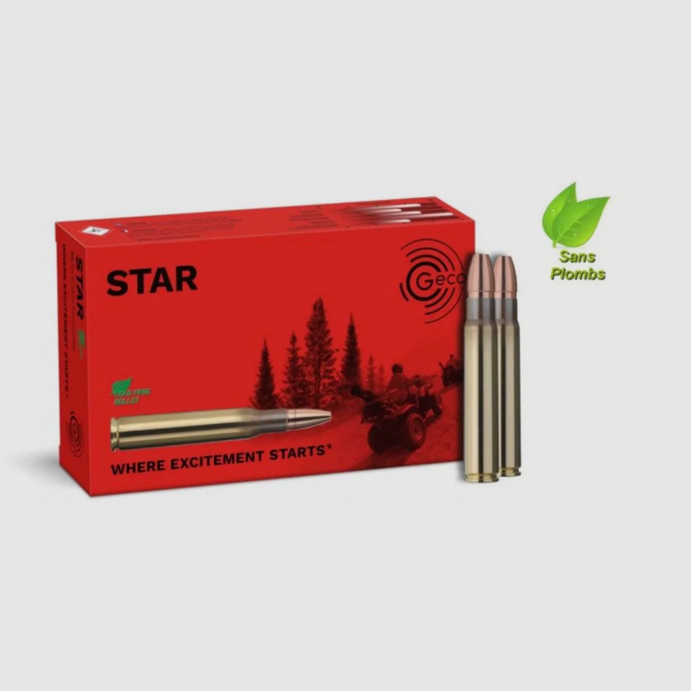 9,3x62 STAR 250 grains - 16,2 grammes (boite de 20) - GECO, image 1 sur 2