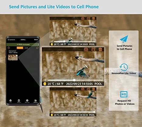 Meidase Cellular Camera S960-UXE 4G LTE senza scheda SD, immagine 11 di 12