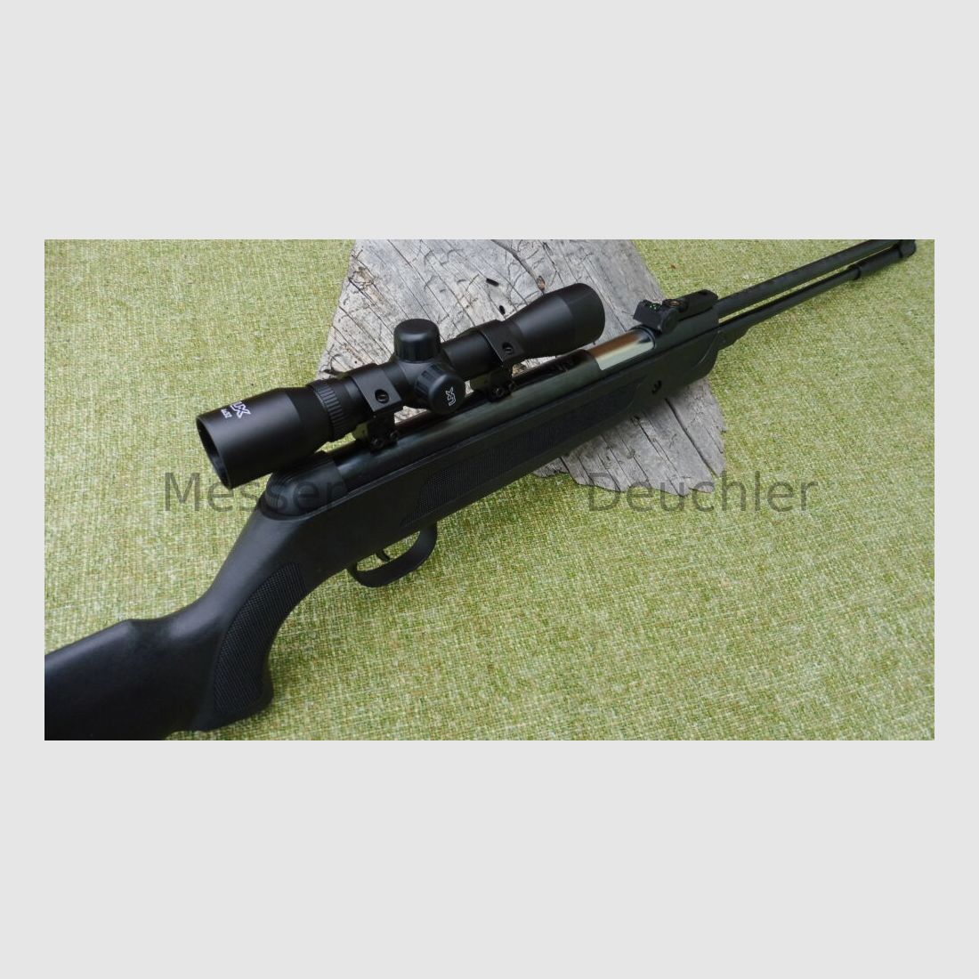 GSG WF600P mit Zielfernrohr 4x32 montiert und eingeschossen