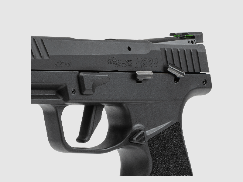Sig Sauer – Pistole / P322 SAO Fiber Optic Visierung OP / .22lr / Black, Bild 3 von 6