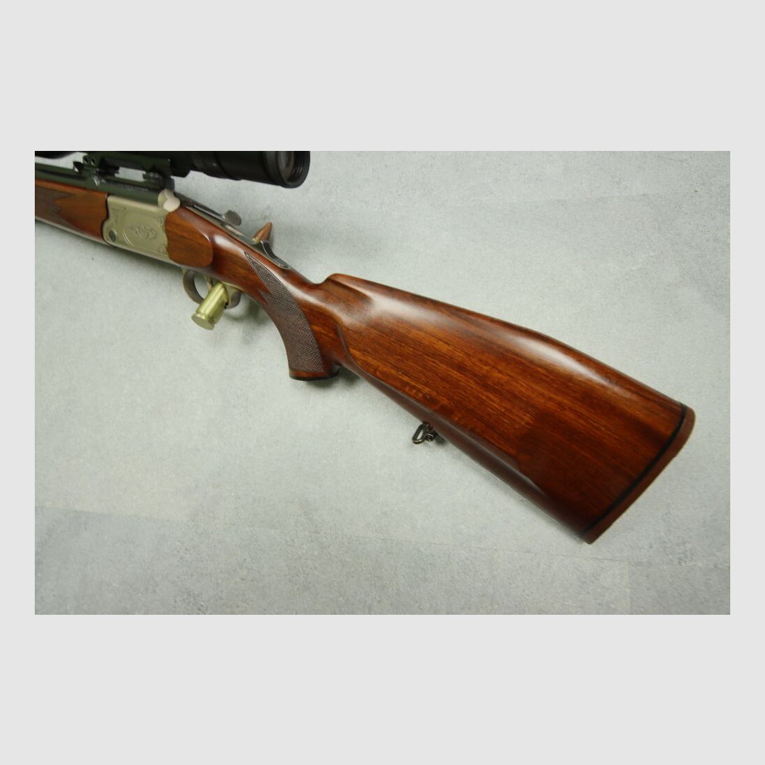 Merkel hand-spanner including Meopta ZF B4 double rifle mountain rifle