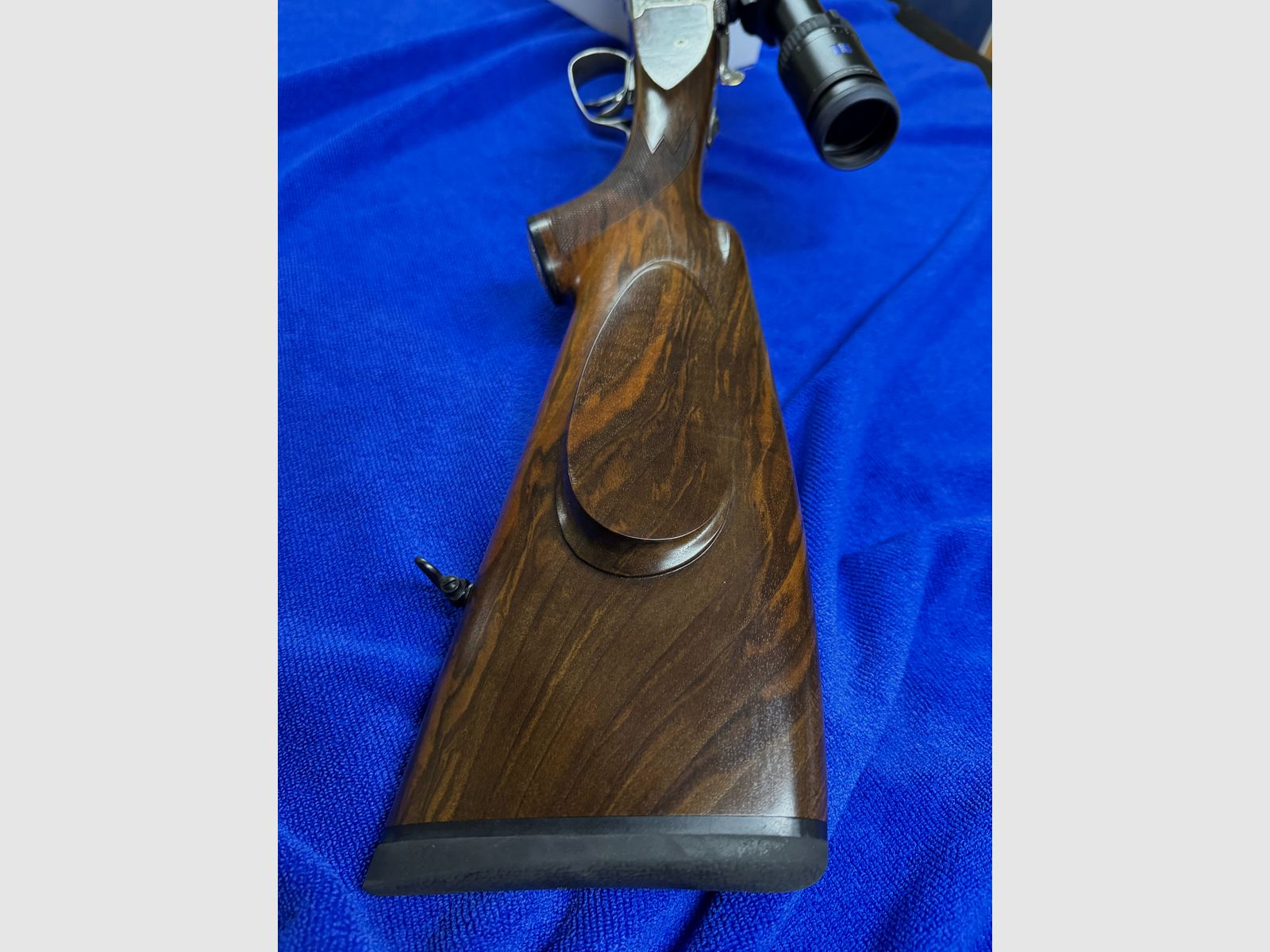 Merkel double rifle drilling DR 961L with ZEISS Victory HT 3-12x56 scope