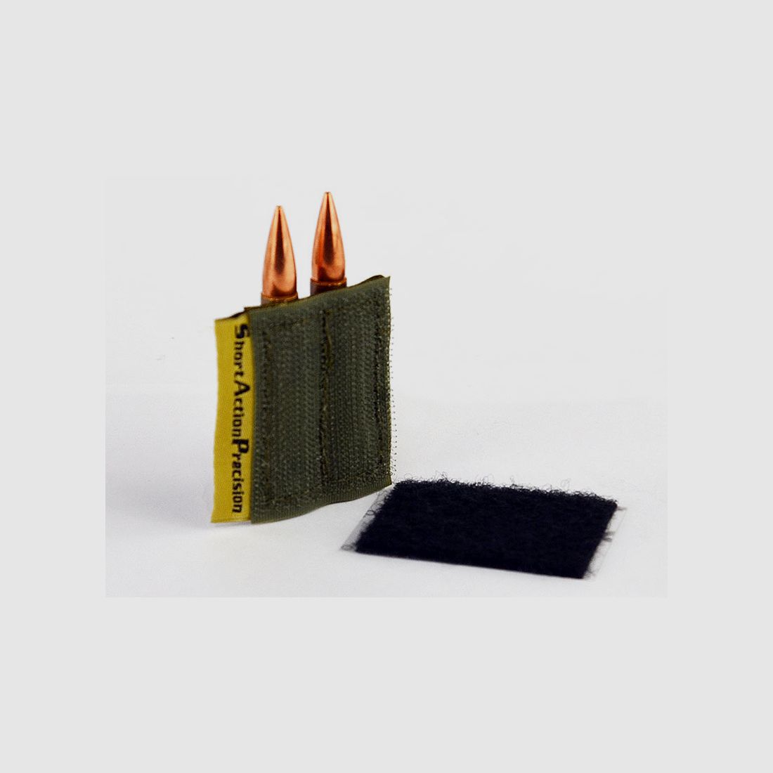 Supporto per cartucce con VELCRO, autoadesivo nero