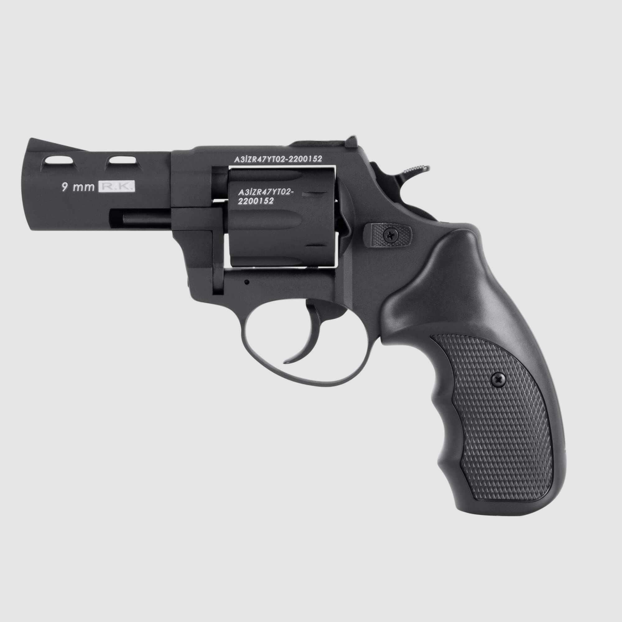 Zoraki R2 3 Inch SRS-revolver Zwart 9mm R.K.