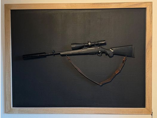 Komplettangebot für Linksschützen: Tikka T3 Kal. 6,5x55SE mit A-Tec & 3-12x56 ZF - mit Schussbild!