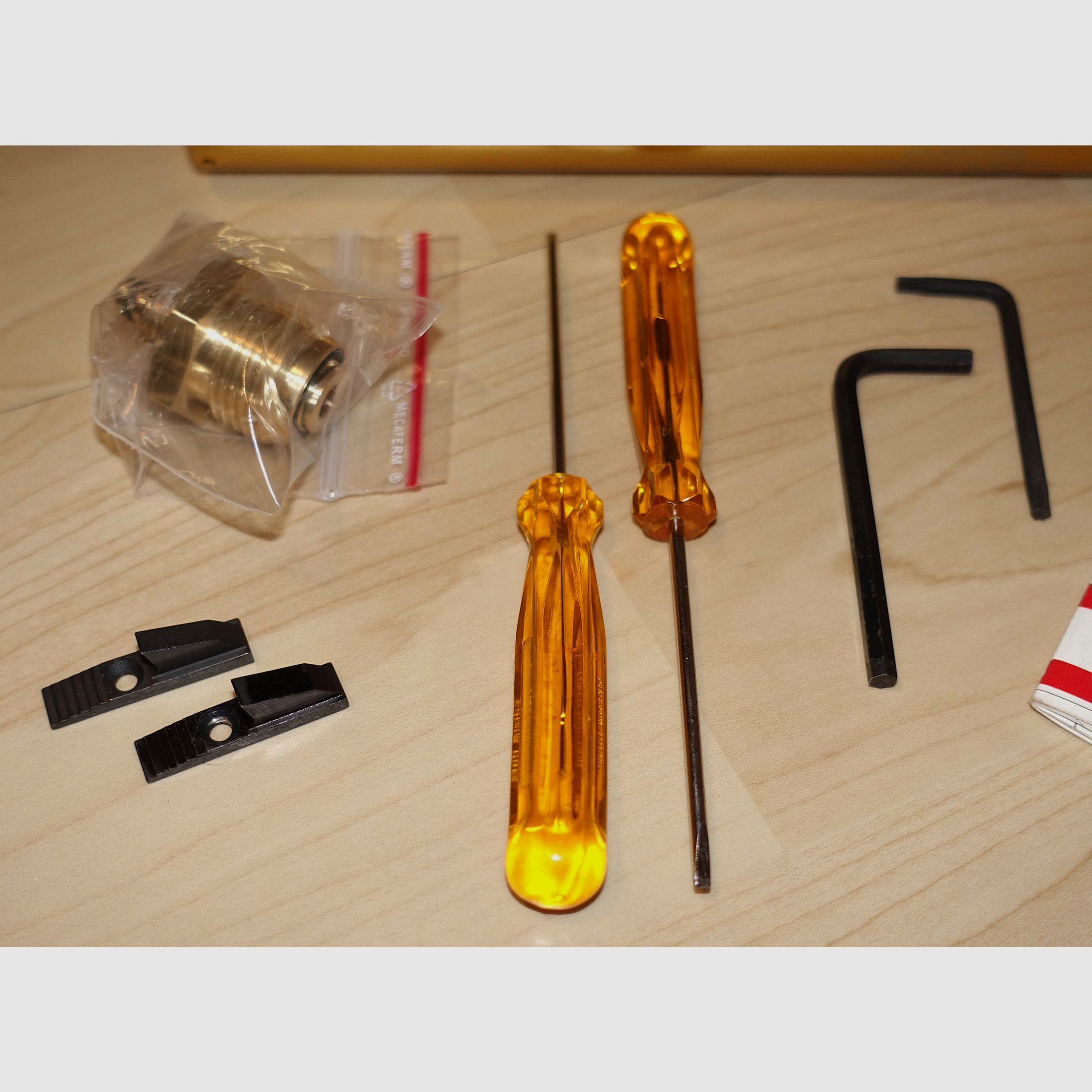 TOP Pressluft Matchpistole Steyr LP mit neuer Kartusche + Zubehör