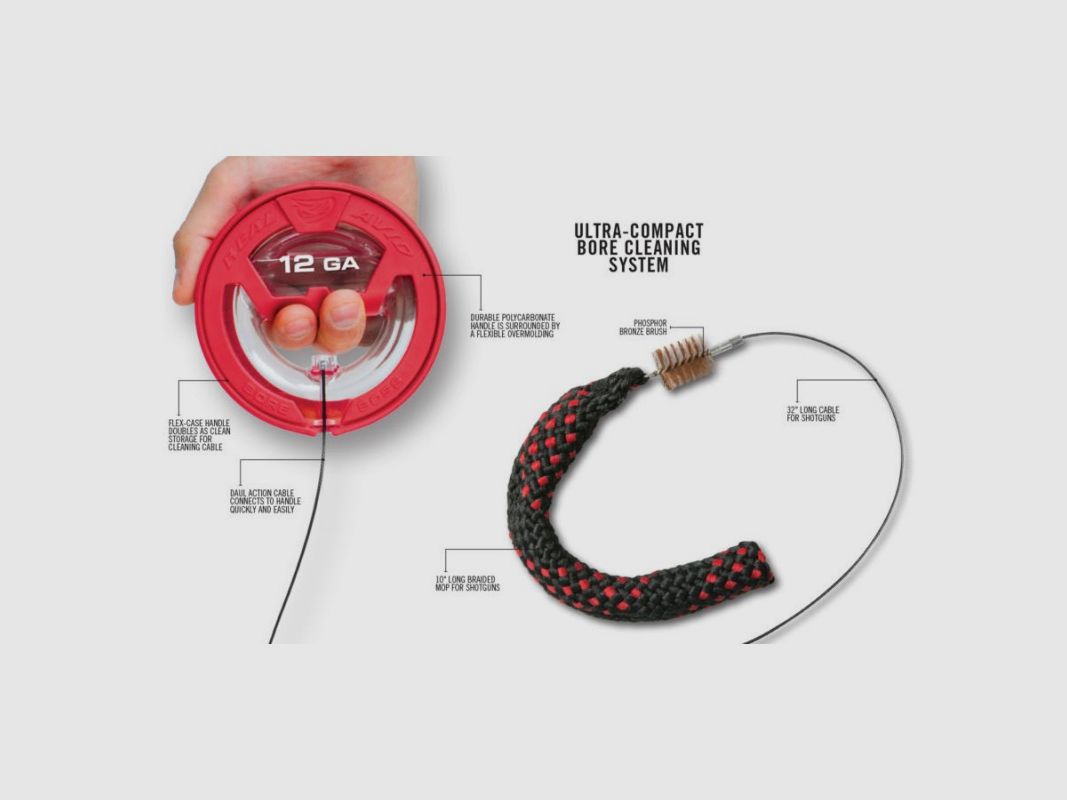 Bore Boss 12 Ga. Sistema di pulizia della canna, immagine 4 di 4
