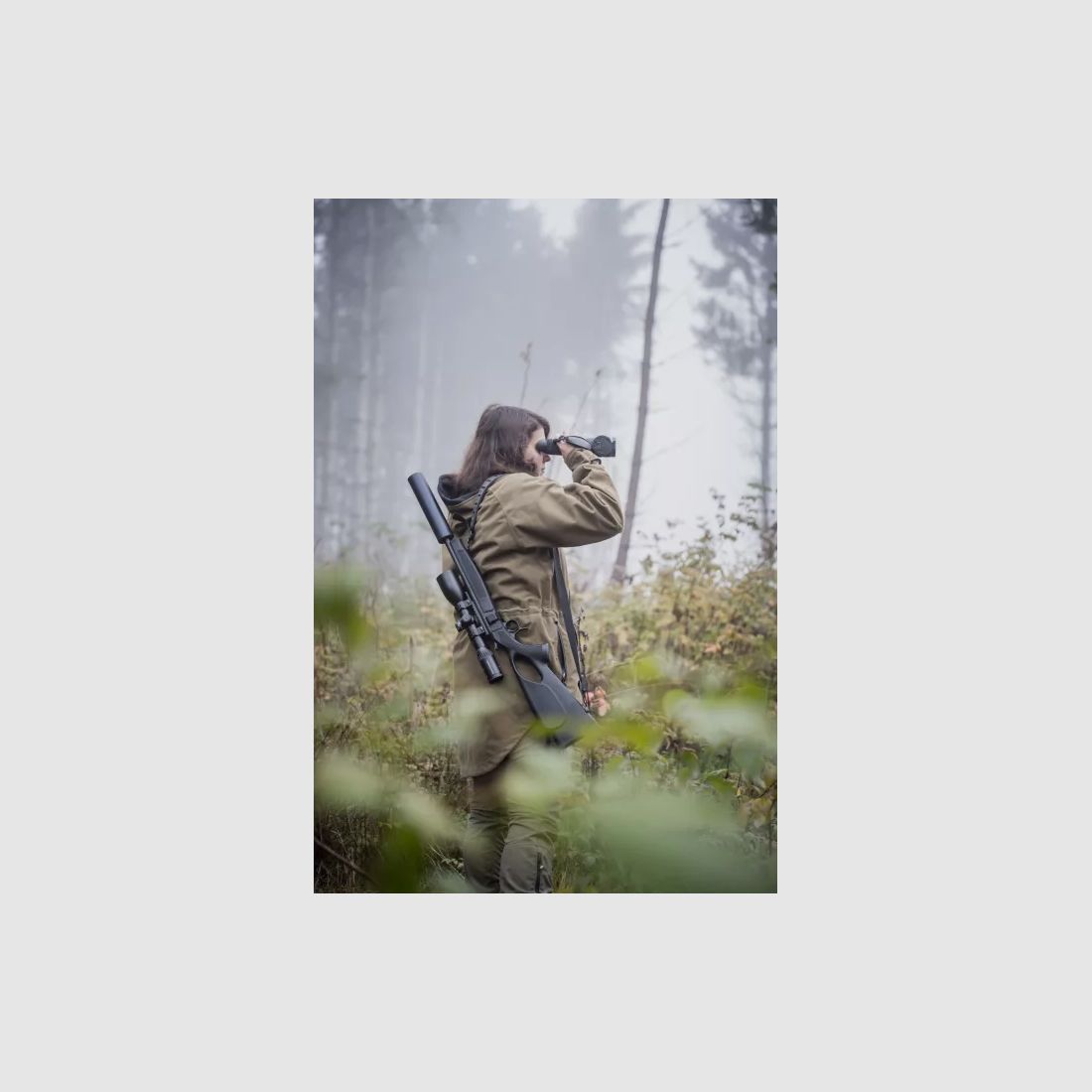 Kipplauf SCOUT TD THUMBHOLE Kal.300 BLK 46cm 18" CVA, afbeelding 2 van 3