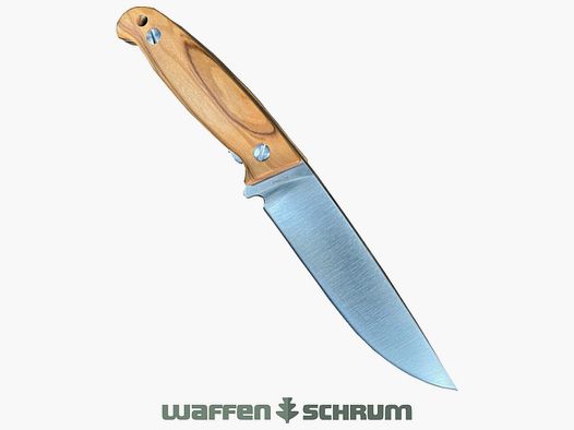 Original Wanger WOC II Plus in legno d'olivo Lunghezza lama: 11,5 cm Fodero in Kydex