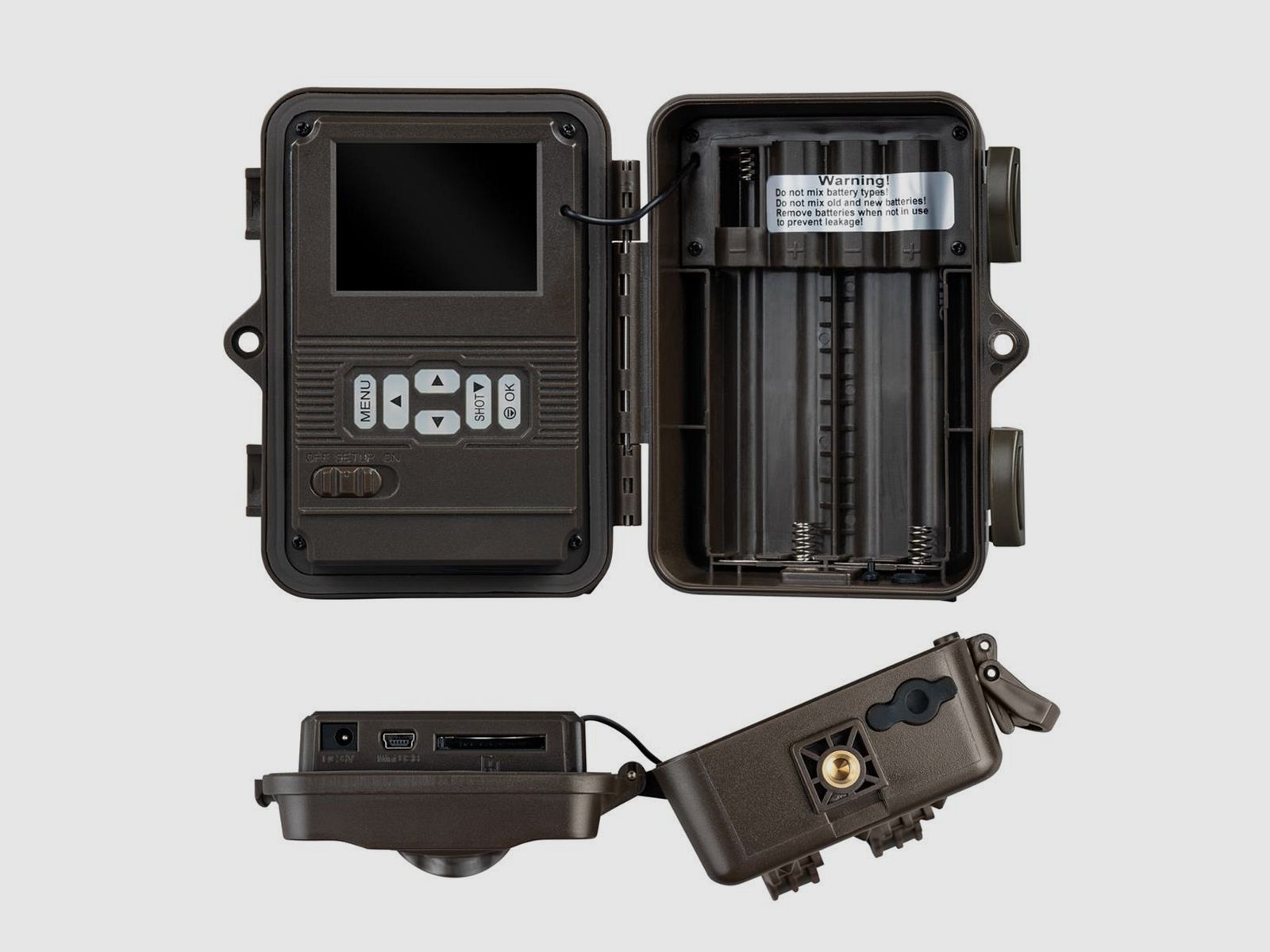 Door 204500 Surveillance Camera SnapShot Mini Black 30MP 4K