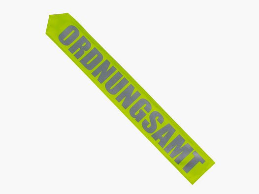 Parche para chaleco de advertencia del departamento de orden público delantero