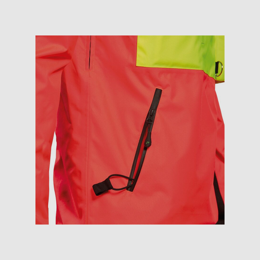 PSS X-treme Herren Hybrid-Schlupfjacke Neonrot/Neongelb