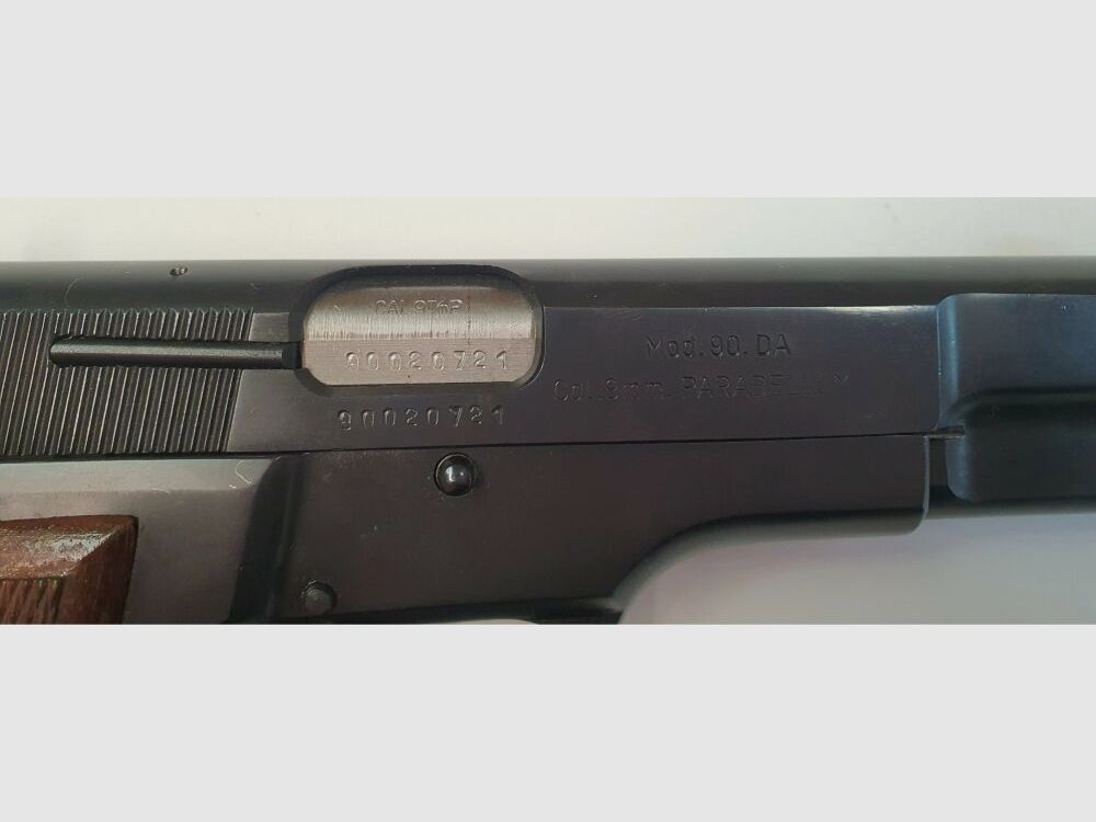 MAUSER-WERKE Oberndorf GmbH Halbautomatische Pistole Mauser Oberndorf GmbH, Mauser 90 DA - 9mmLuger