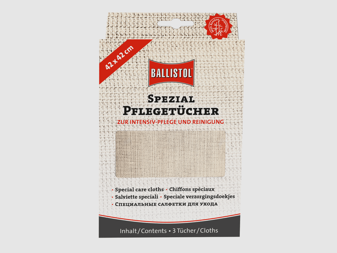 Spezial Pflegetücher – Zur Intensiv-Pflege und Reinigung 3er-Set