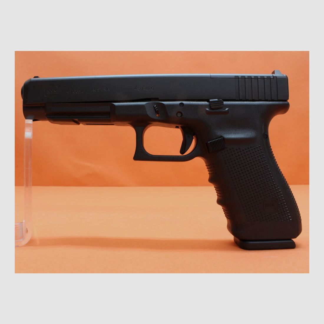 Glock	 Ha.Pistole .45Auto Glock41 Gen4 (MOS) 135mm Lauf Modular Optic System f. Red Dot Sight (.45ACP)