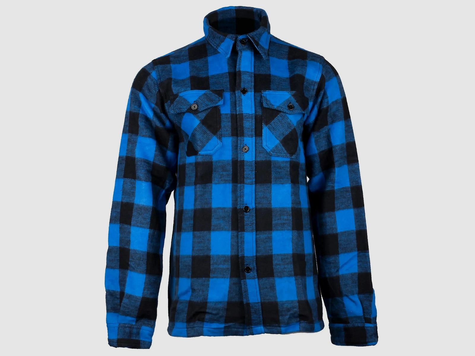 Mil-Tec Camisa de leñador - Azul / M Hombres