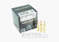 S&B .223 Rem. Vollmantel Büchsenpatronen 55gr. 100 Schuss