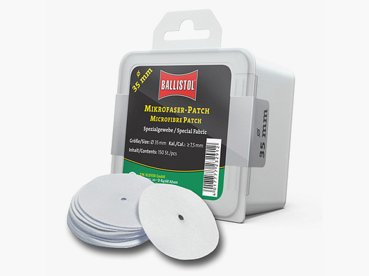 Ballistol Mikrofaser-Patch rund 35 mm