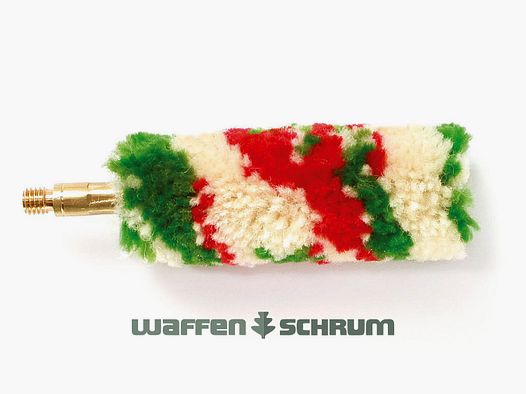 Wool wiper for ball runs