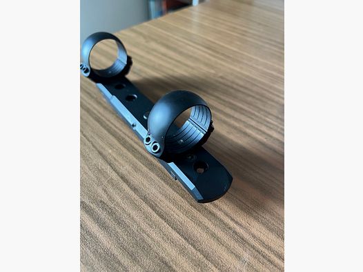 Dentler mounting rail BASIS + 2x Dentler module ring BASIS 30mm (height 3.5mm)
