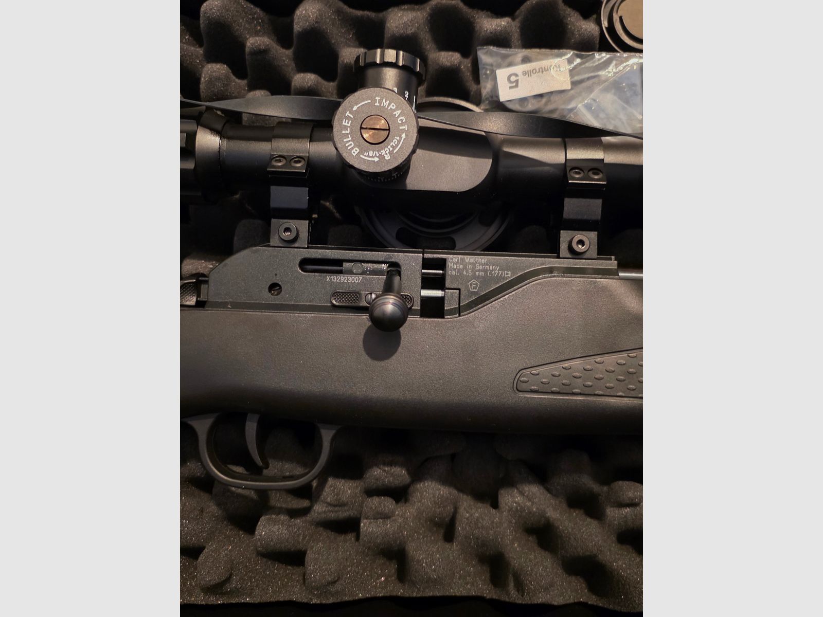 Walther air rifle 1250 Dominator FT Set 4,5 mm