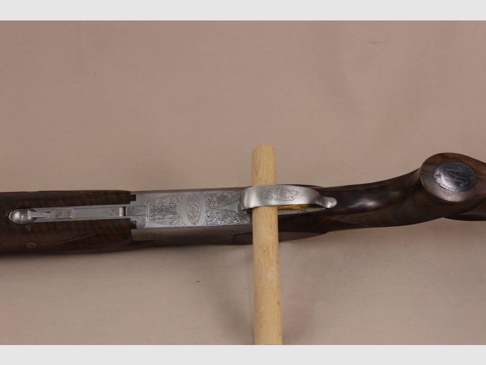 FN B25 Bockdoppelflinte // Gravure // Maserhout // Gouden Trekker