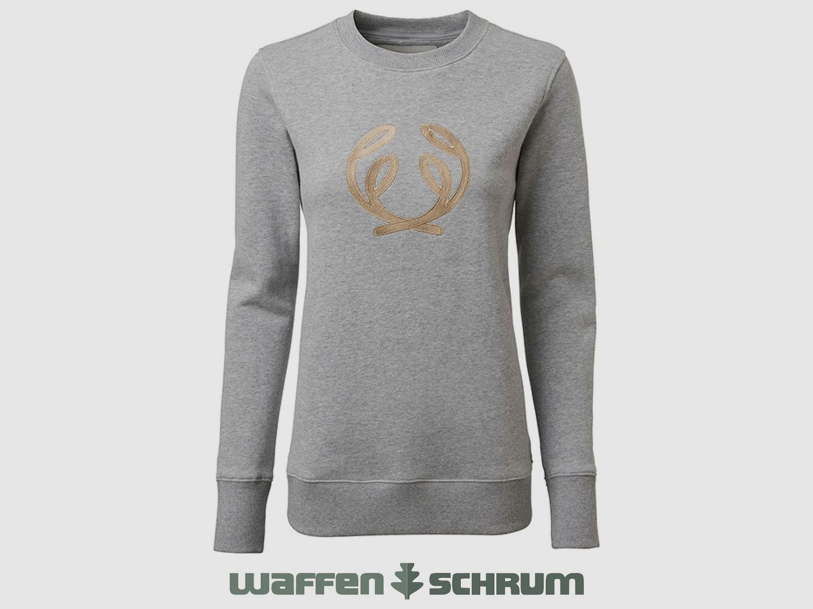 Chevalier Sweatshirt Logo Grey Melange